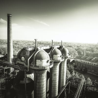 Altes Industriegebiet in Duisburg