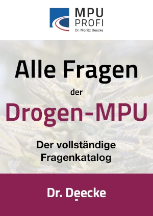 Cover vom Fragenkatalog für die Drogen MPU